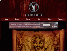 Tablet Screenshot of demonshunter.com